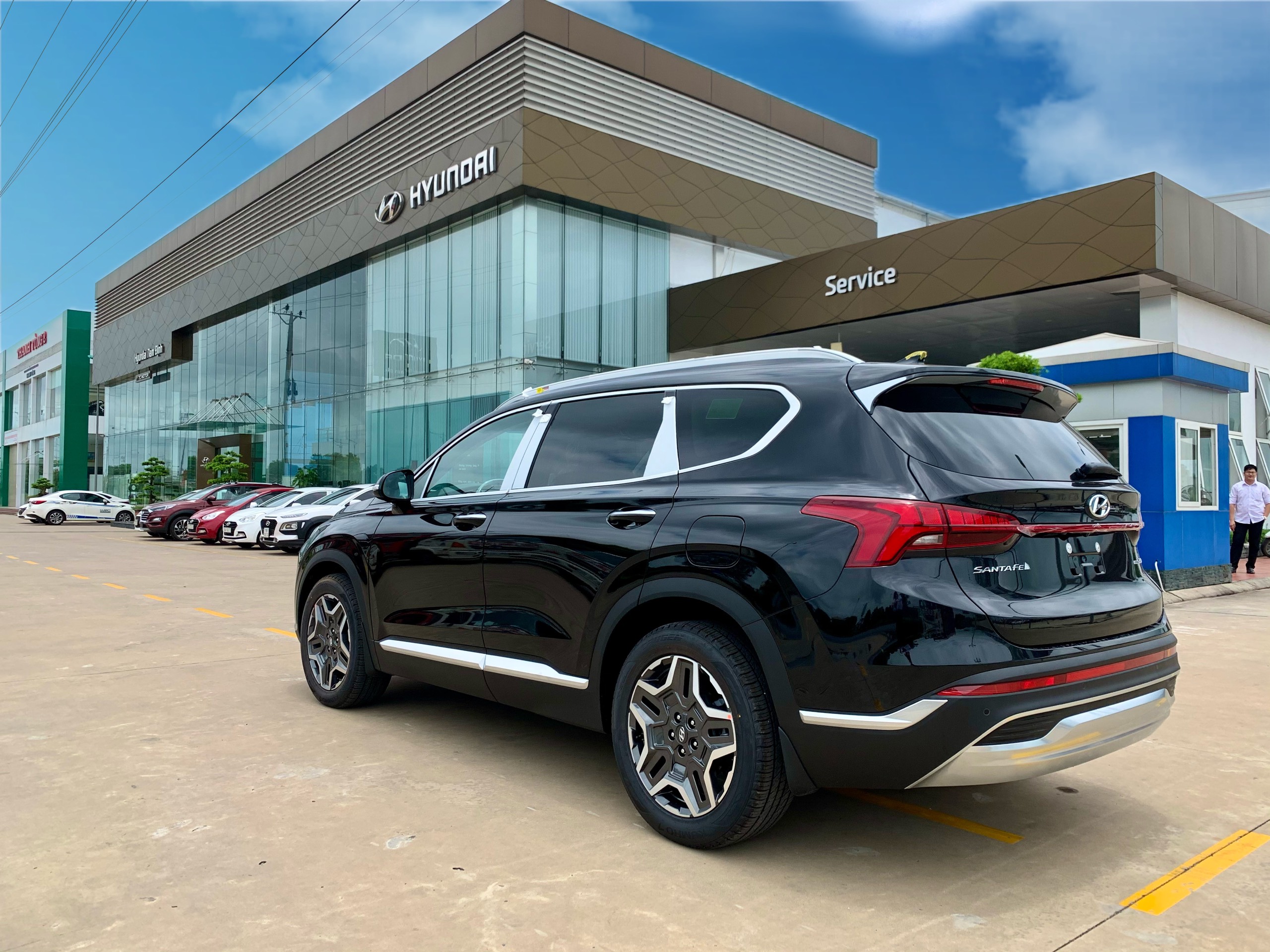 New Hyundai Santafe 2021 hiện đã có mặt tại Hyundai Nam Định
