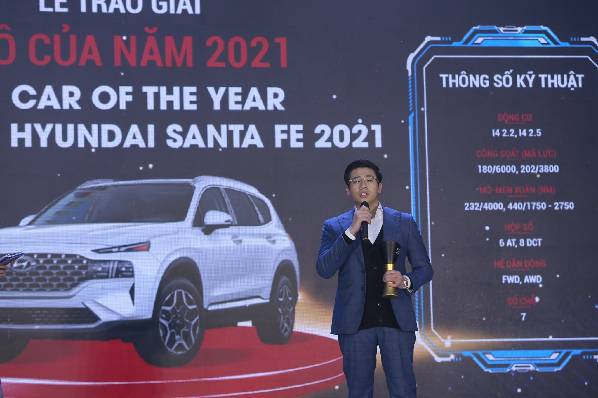 Hyundai Santafe đạt giải cao nhất trong "ô tô của năm"