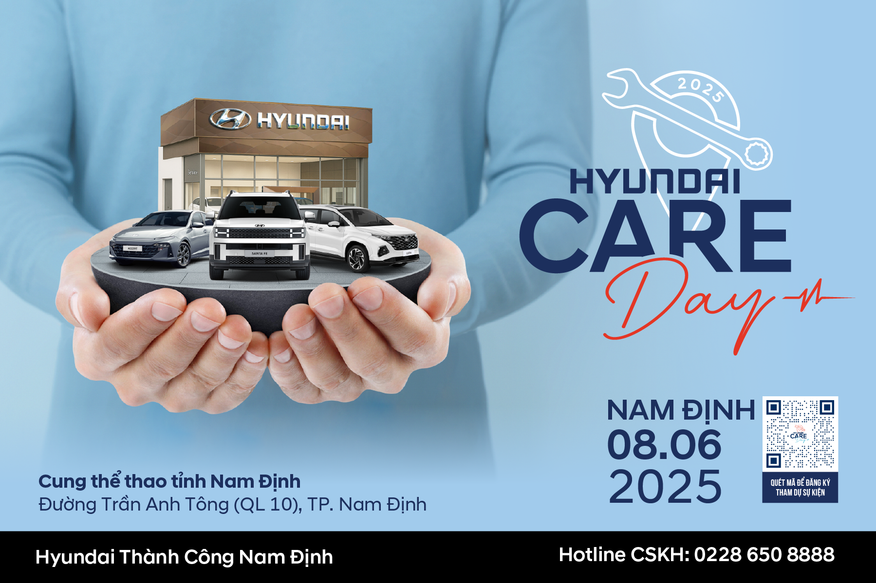 Hyundai Care Day là cơ hội để khách hàng trải nghiệm nhiều đặc quyền hấp dẫn