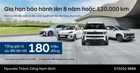 ô tô Hyundai Nam Định