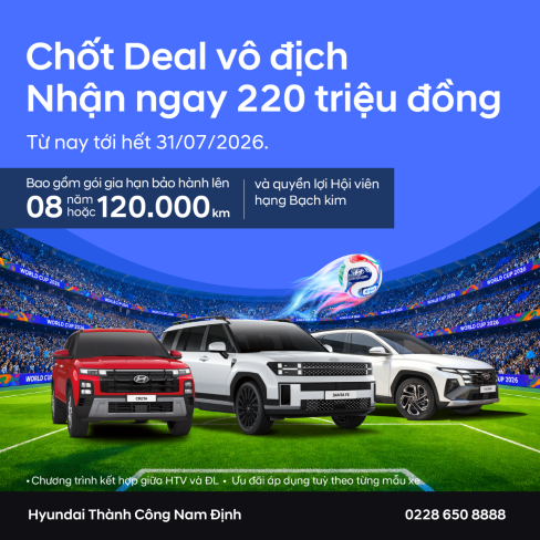 ô tô Hyundai Nam Định